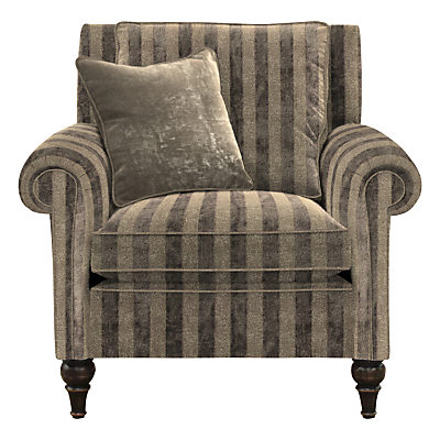 Duresta Kingsley Armchair Scirocco Stripe Mink